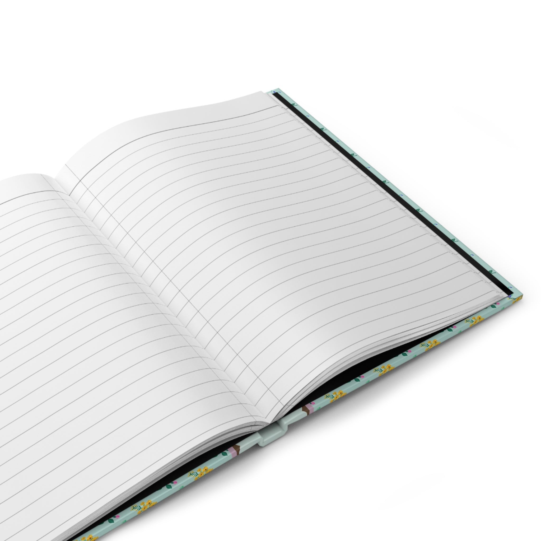 Floral Wolf Notebook