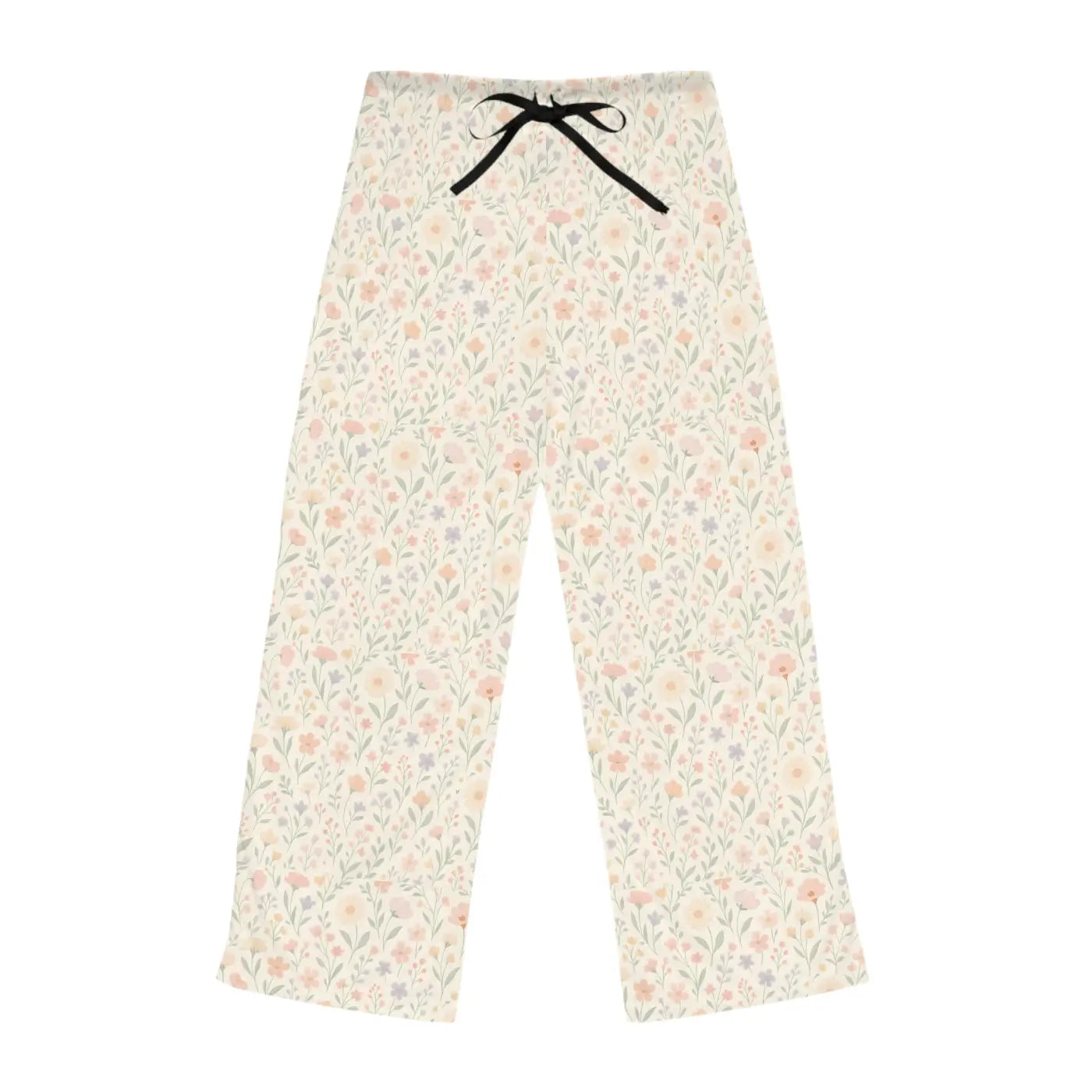 Floral Women’s Pajama Pants - Comfy Lounge Jersey - DipaliZ