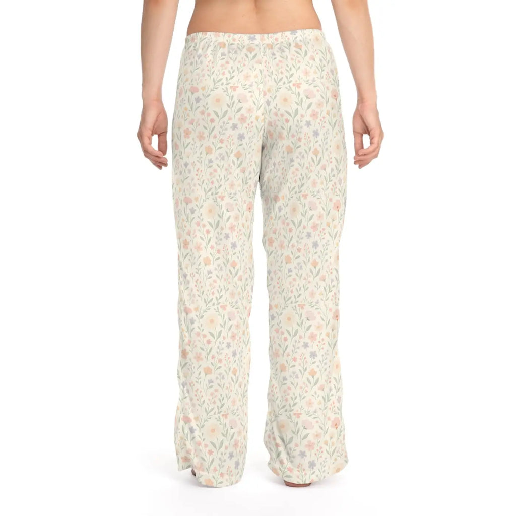 Floral Women’s Pajama Pants - Comfy Lounge Jersey - DipaliZ