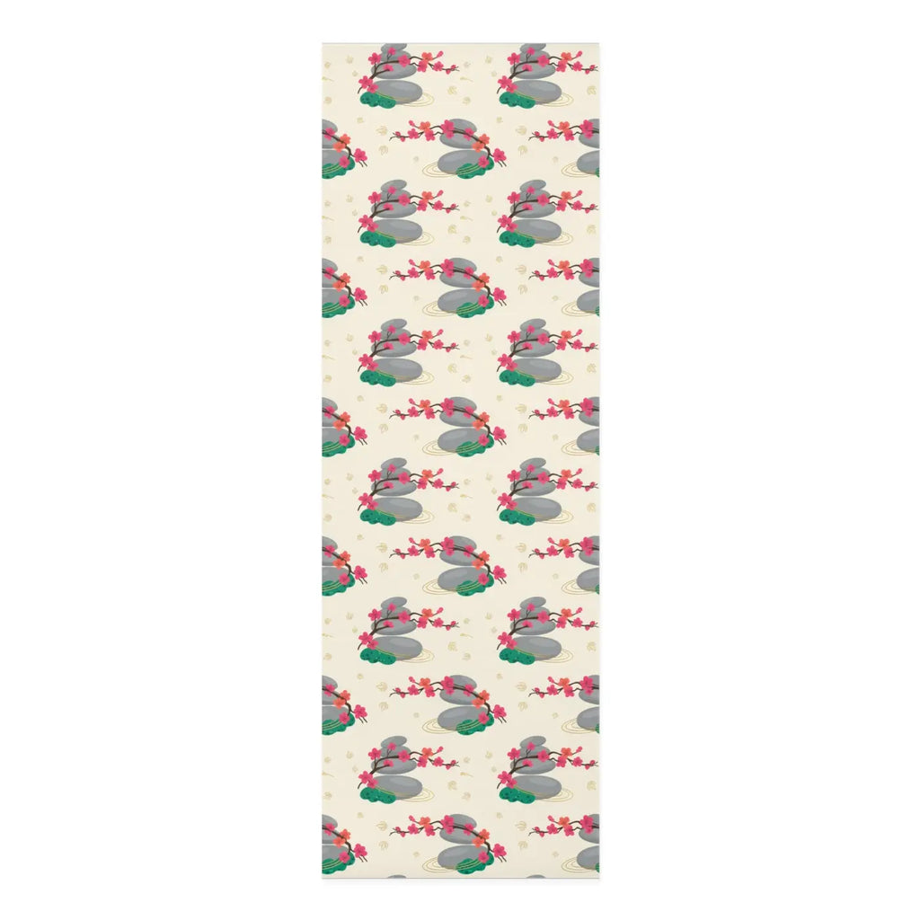 Floral Zen Blossom Foam Yoga Mat - Non Slip Cushion - Dipaliz