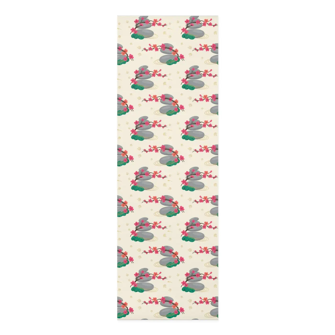 Floral Zen Blossom Foam Yoga Mat - Non Slip Cushion - Dipaliz