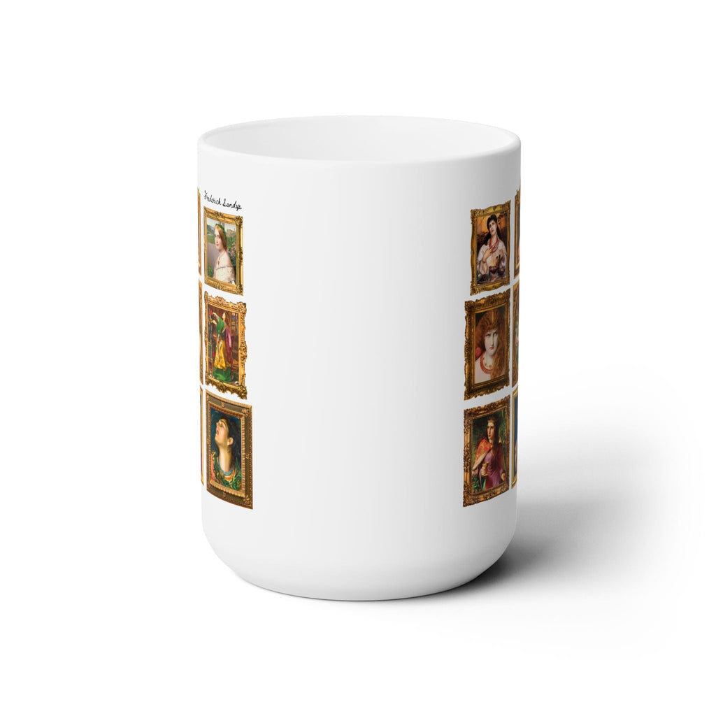 Frederick Sandys Art History 15 Oz Coffee Mug