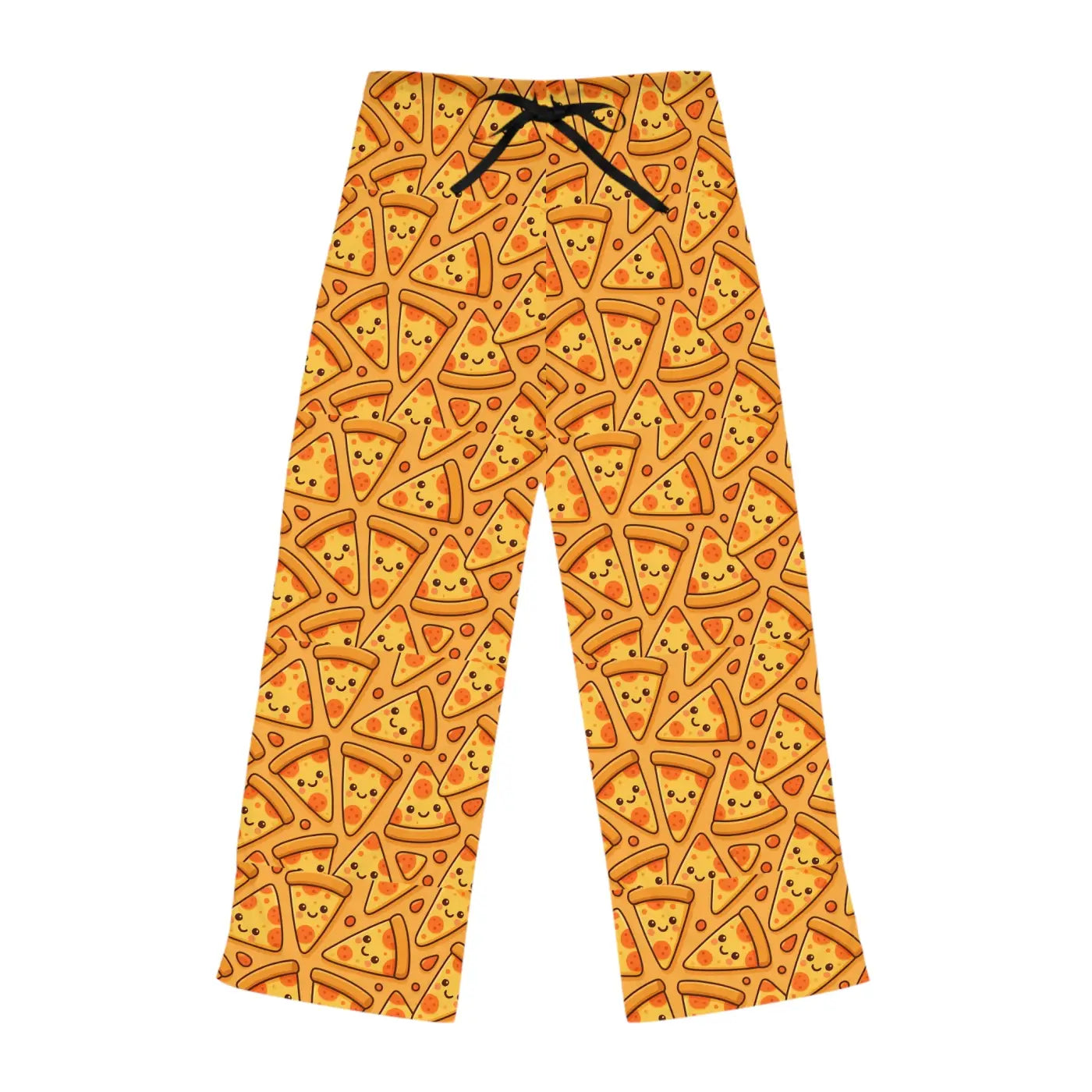 Soft Women's Pajama Pants - Fun Pizza Print Jersey - DipaliZ
