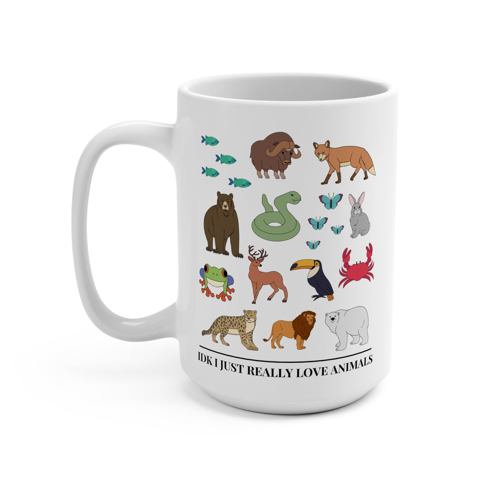 Funny Animal Lover 15 Oz Mug
