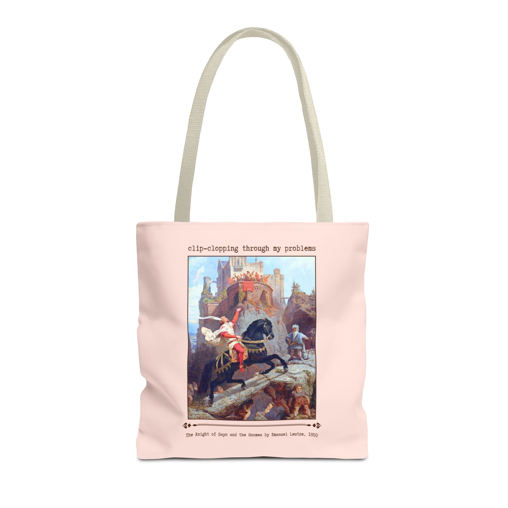 Clip Clopping Through My Problems Tote