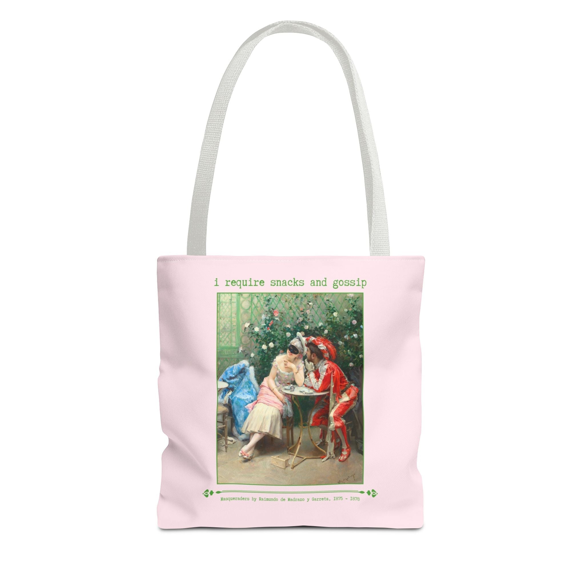 I Require Snacks and Gossip Tote