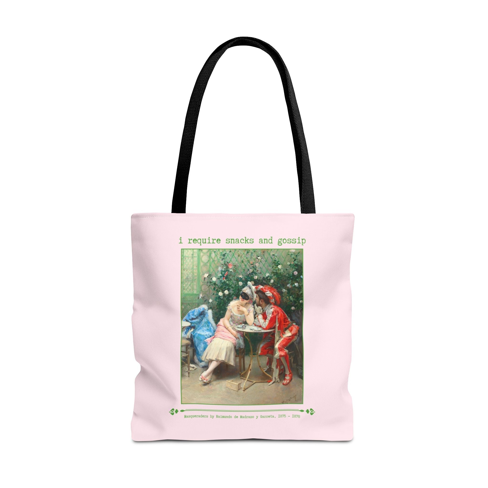 I Require Snacks and Gossip Tote