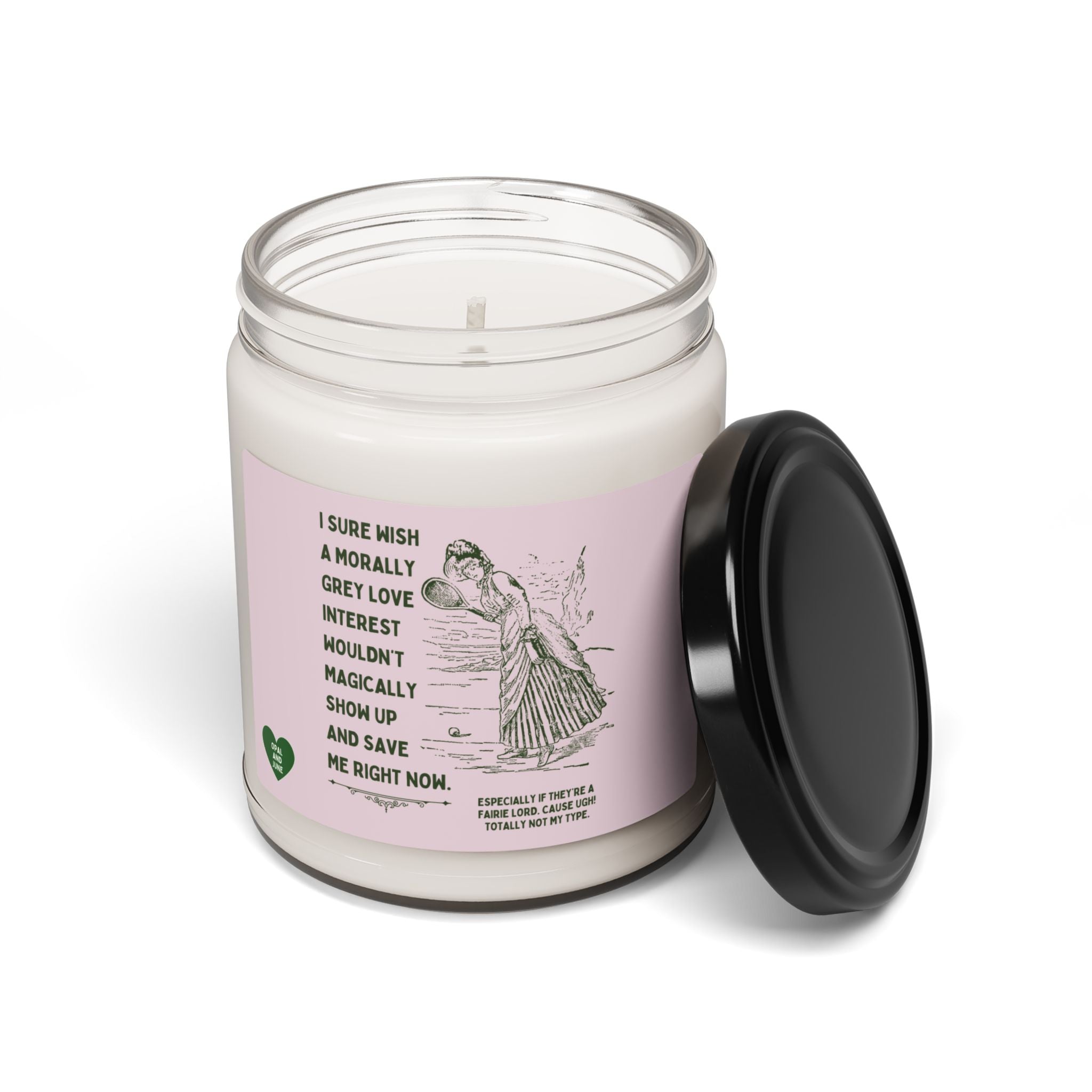 Funny Book Lover Candle