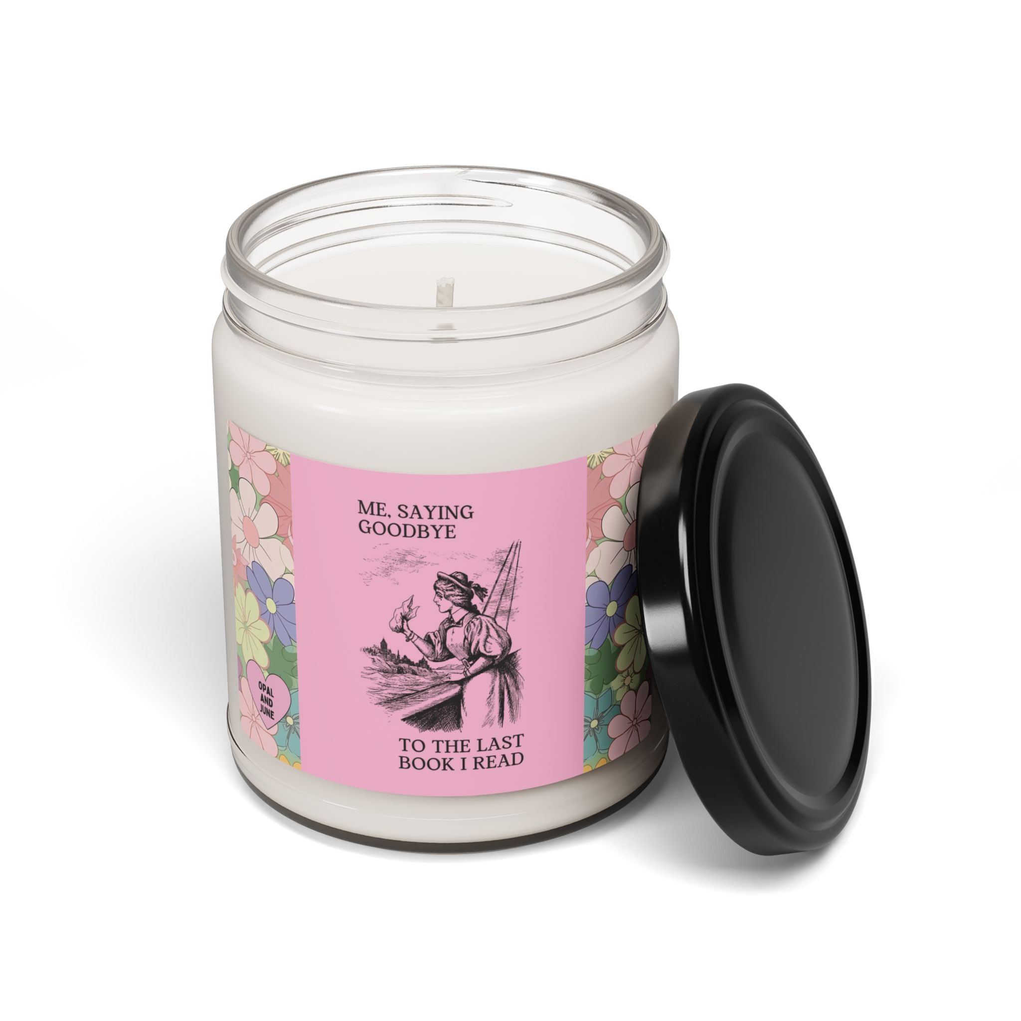 Funny Book Lover Candle