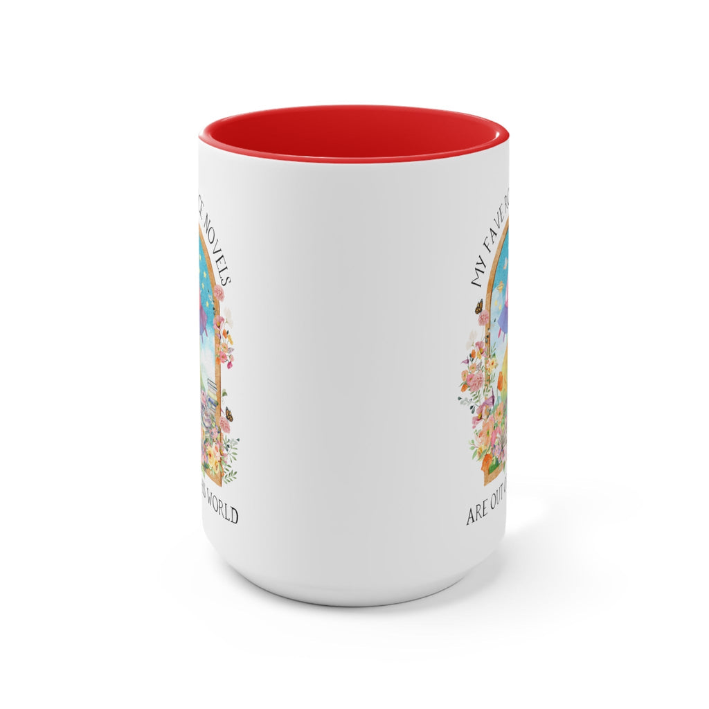 Funny Bookish Coffee Mug for Fantasy or Science Fiction Romance Reader: 15 oz Coffee Mug