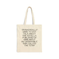 Funny Bookish History Tote Bag