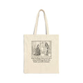Funny Bookish Tote Bag