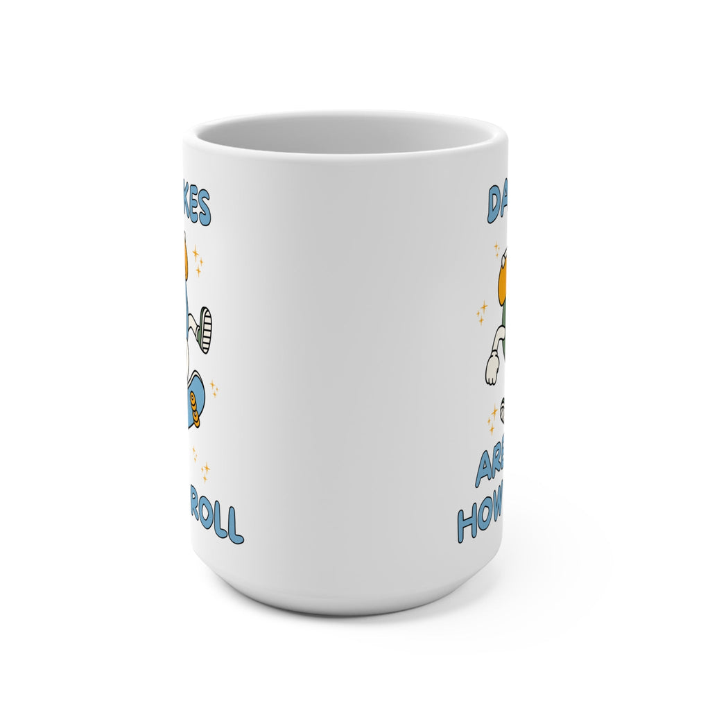 Dad Jokes Eye Roll Coffee Mug