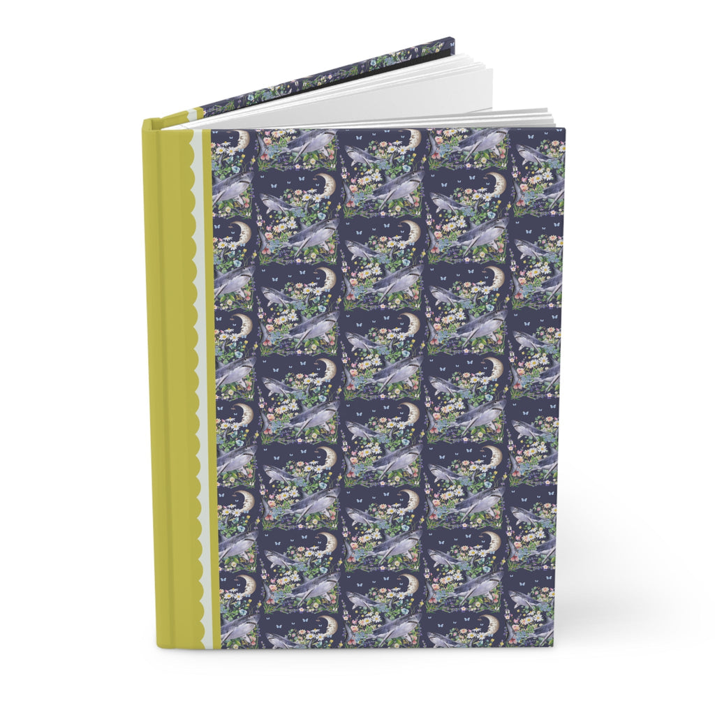 Floral Shark Notebook