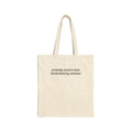 Funny George Wickham Tote Bag