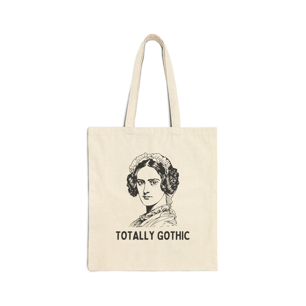 Funny Gothic History Tote Bag for Historian Who Loves Classic Literature: Totally Gothic