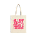 Funny Jane Austen Tote Bag for Reader Who Loves Pride and Prejudice