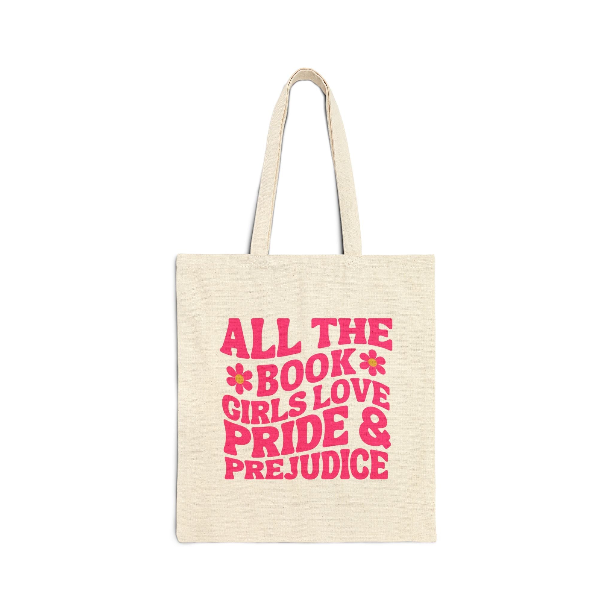Funny Jane Austen Tote Bag for Reader Who Loves Pride and Prejudice