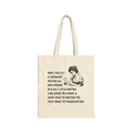Funny Mary Shelley Tote Bag for English Major or Classic Literature Professor