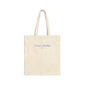 Funny Minimalist Shark Tote Bag