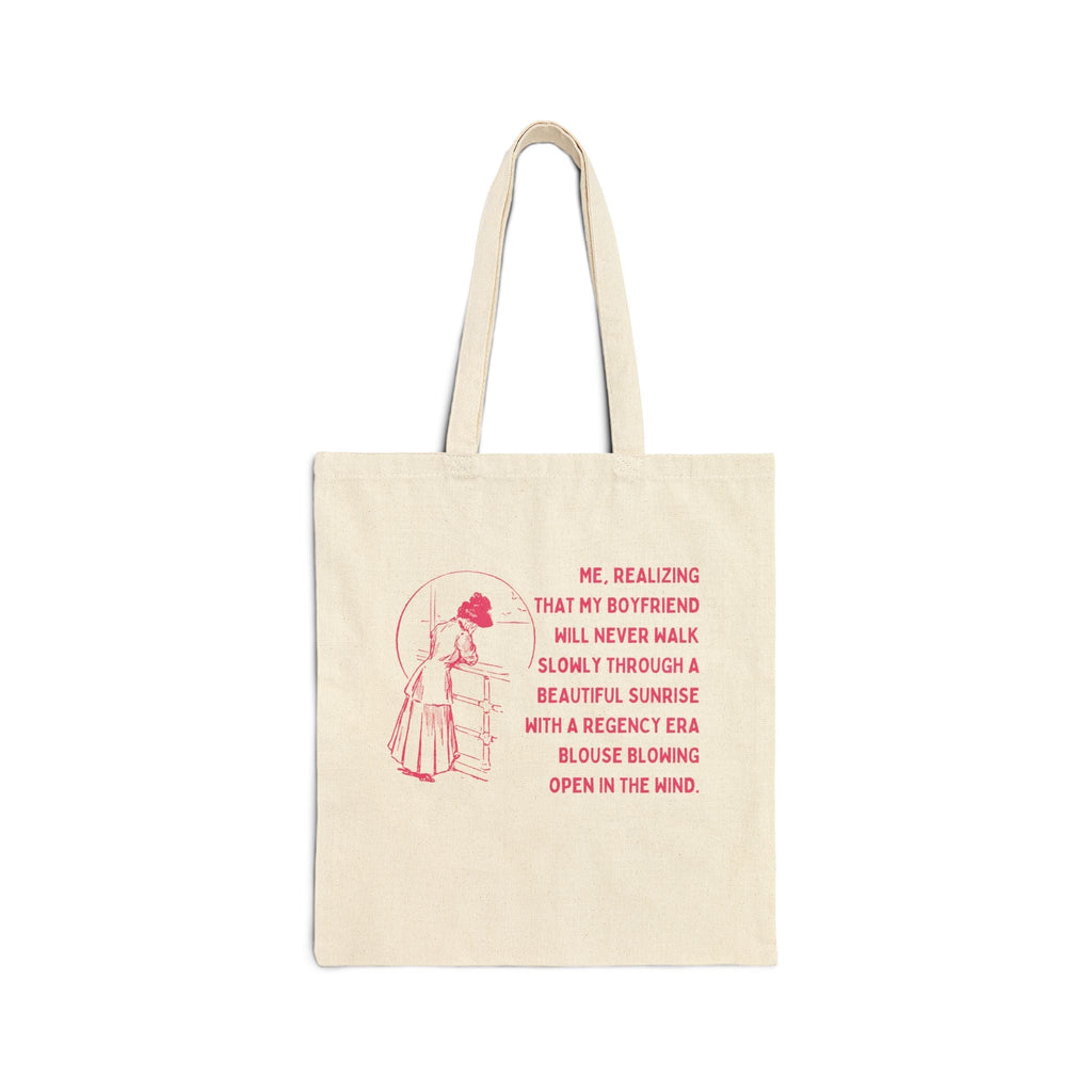 Funny Romance Reader Tote Bag for Bookworm