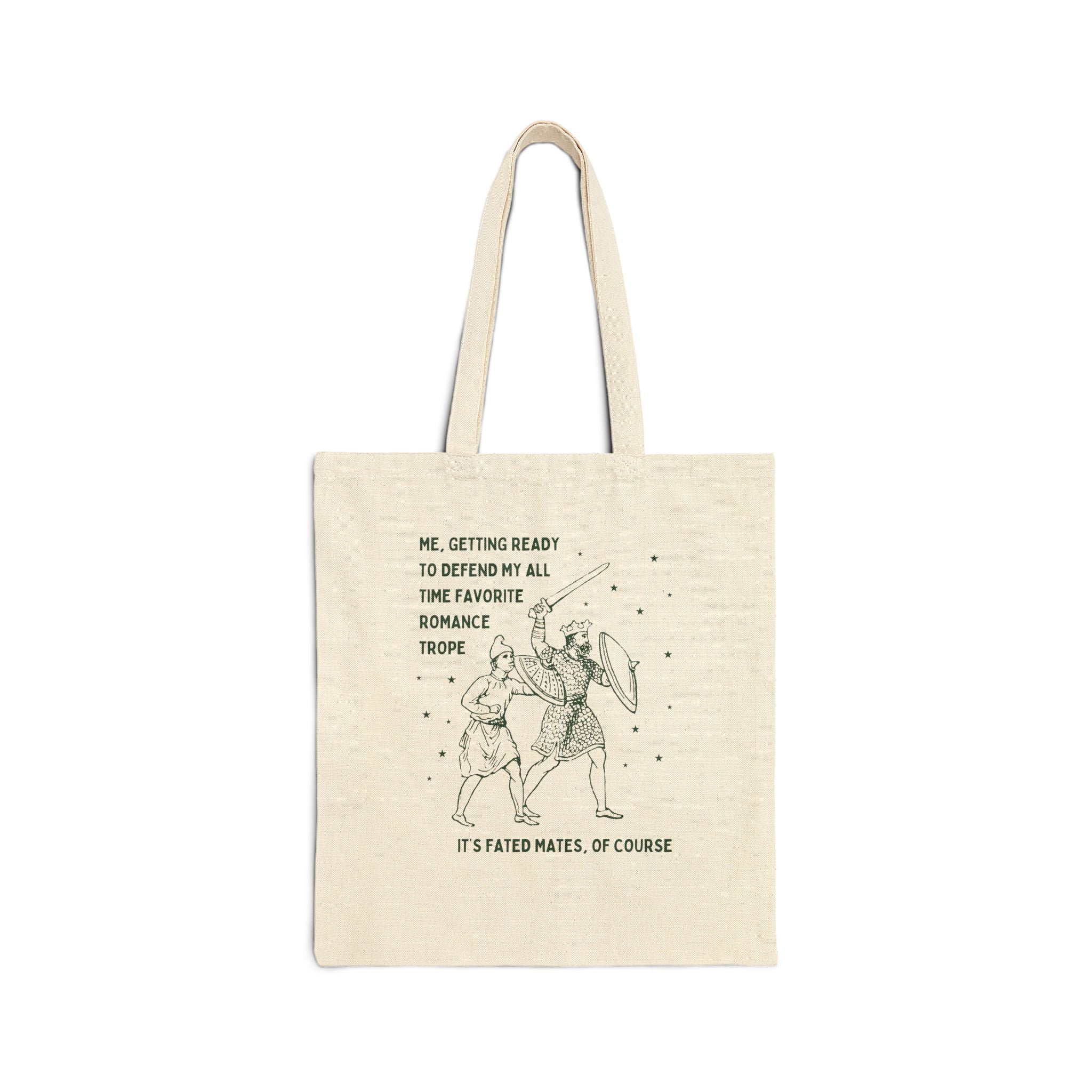 Funny Romantasy Reader Tote Bag