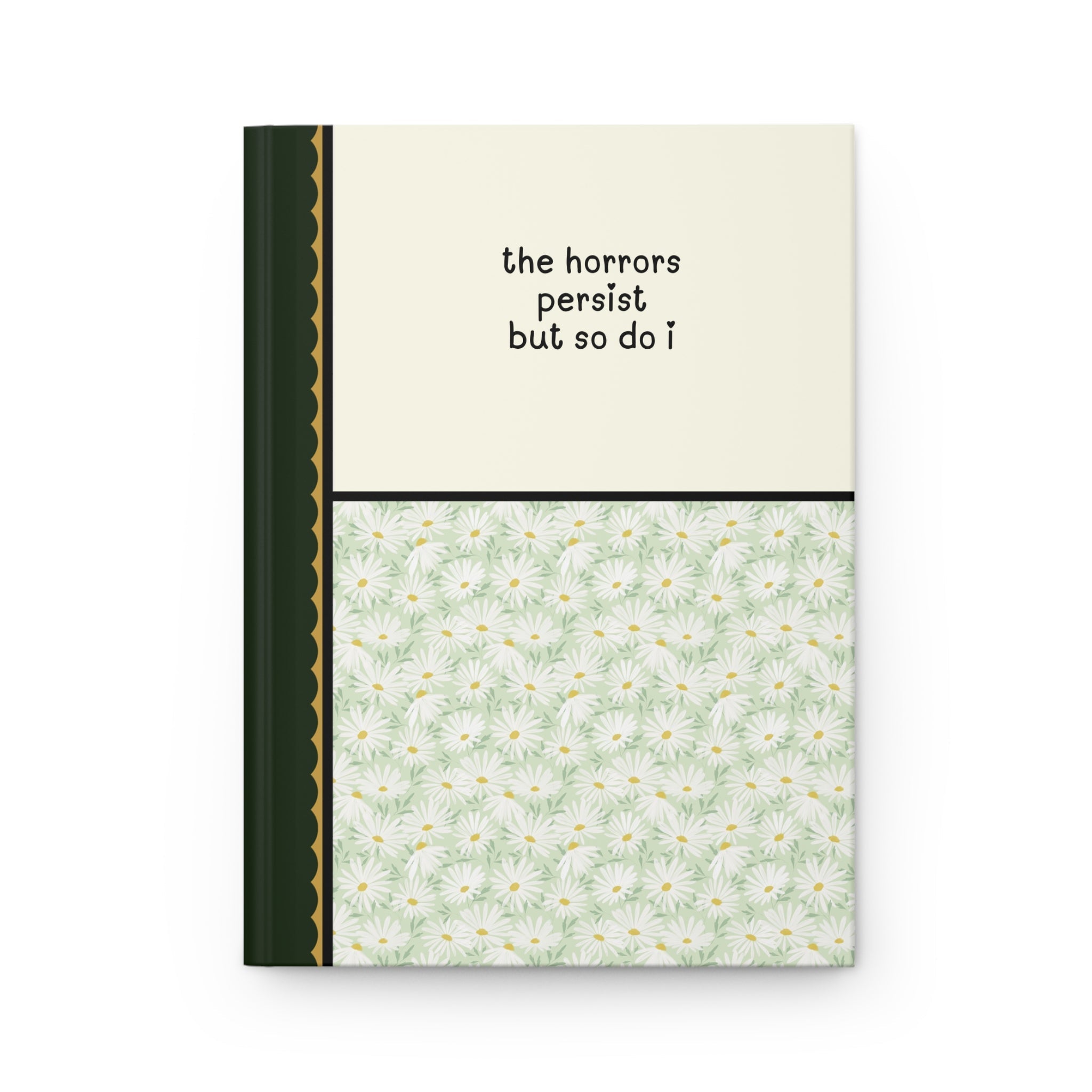 The Horrors Persist: Lined Notebook