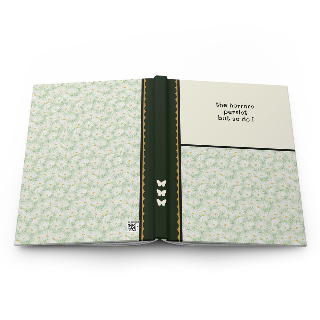 The Horrors Persist: Lined Notebook