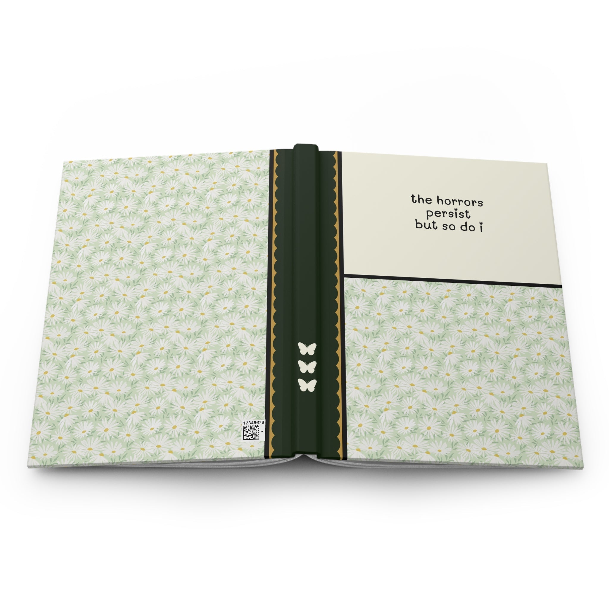 The Horrors Persist: Lined Notebook