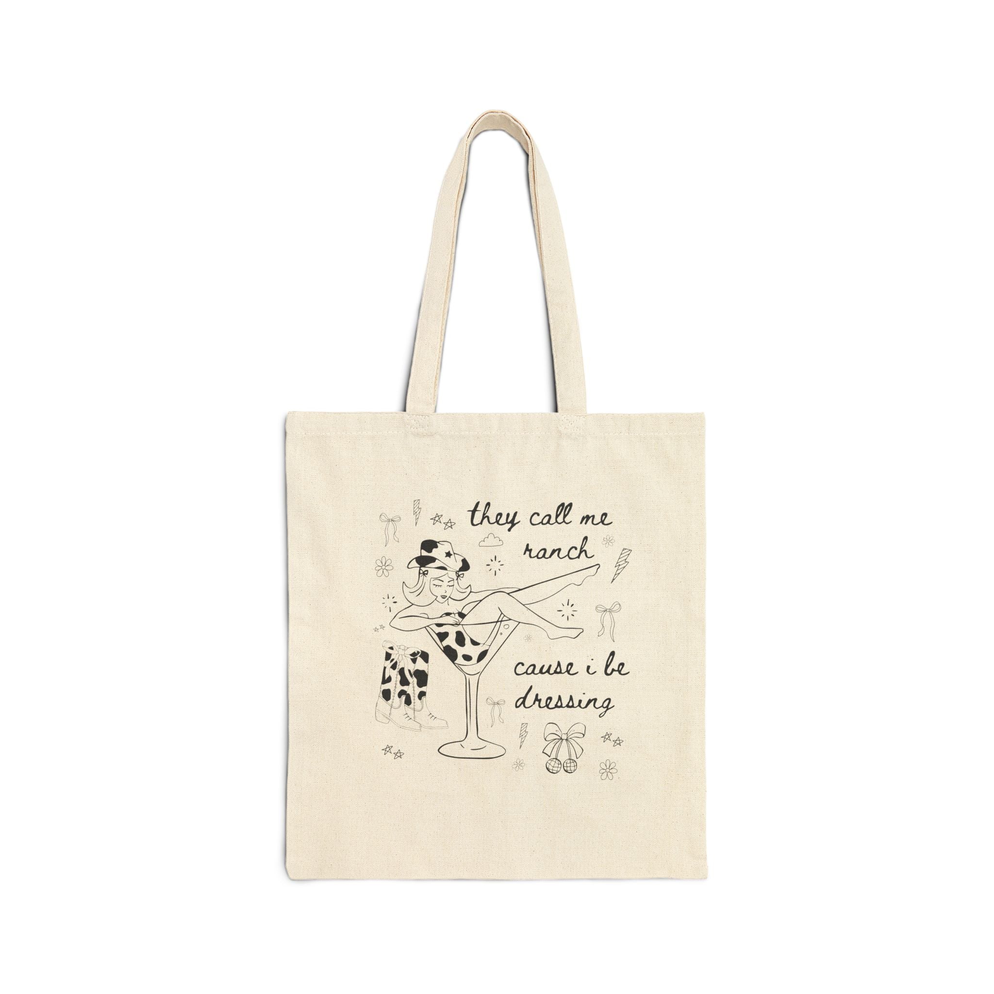 Funny Western Cowgirl Tote