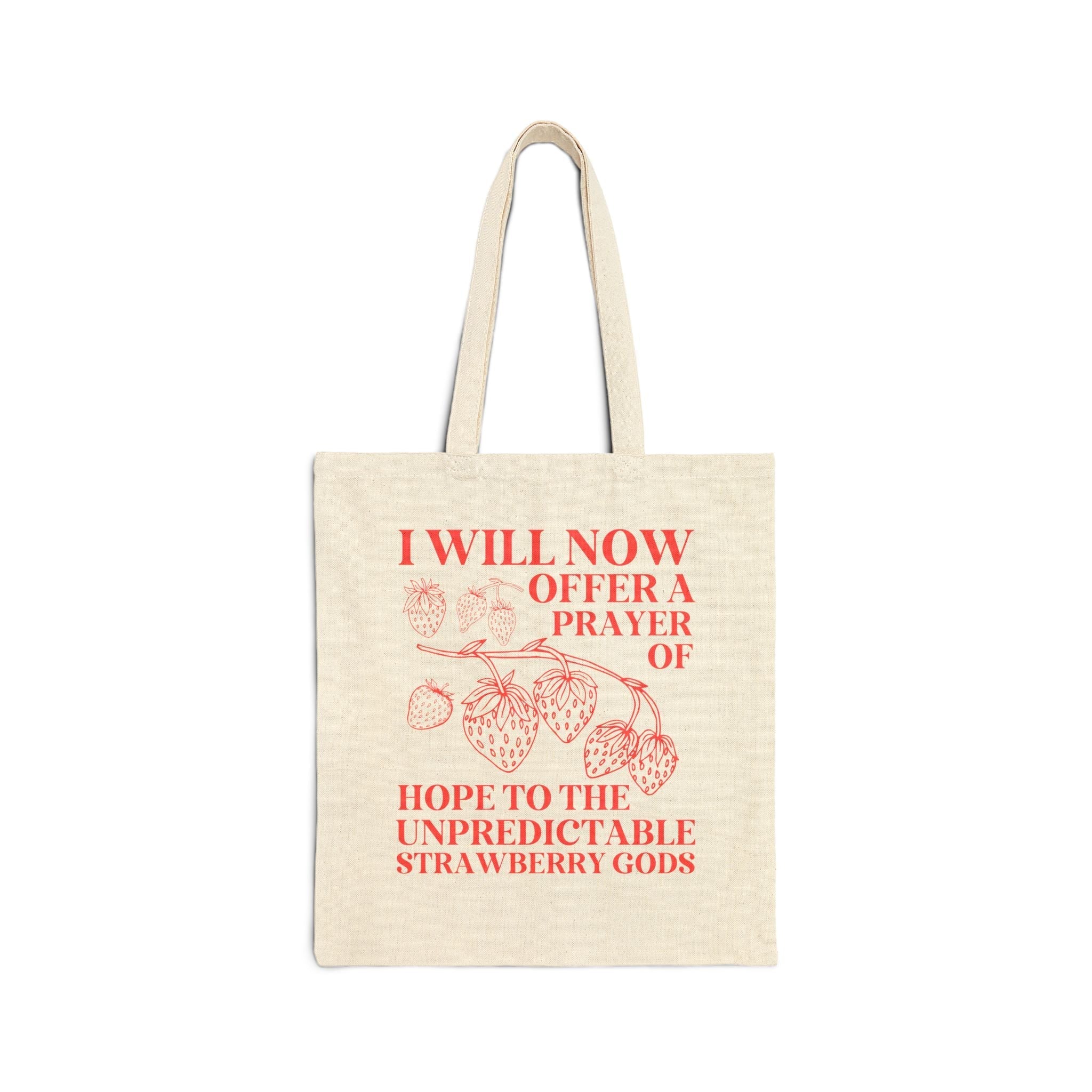 Funny Strawberry Tote