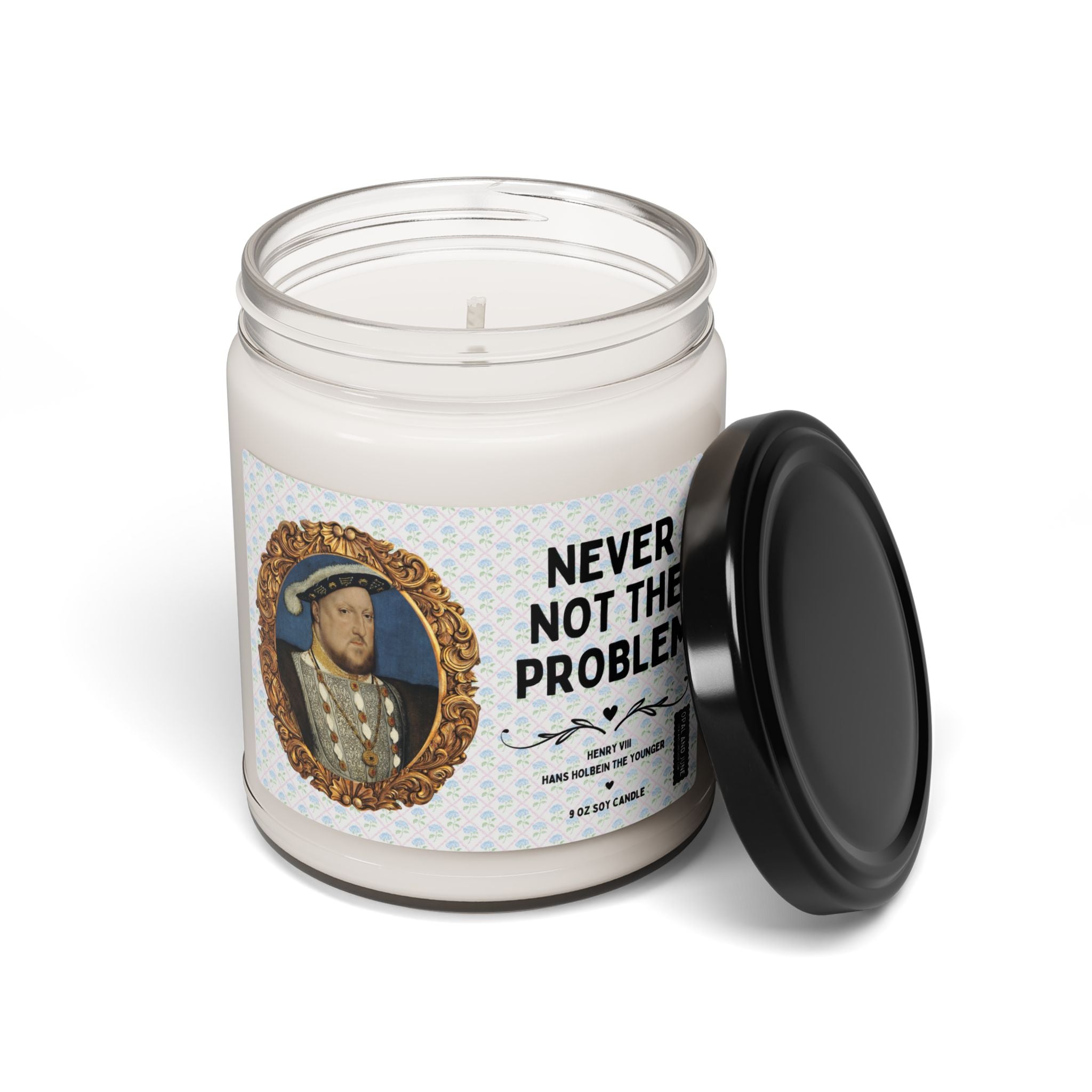 Funny Tudor History Candle