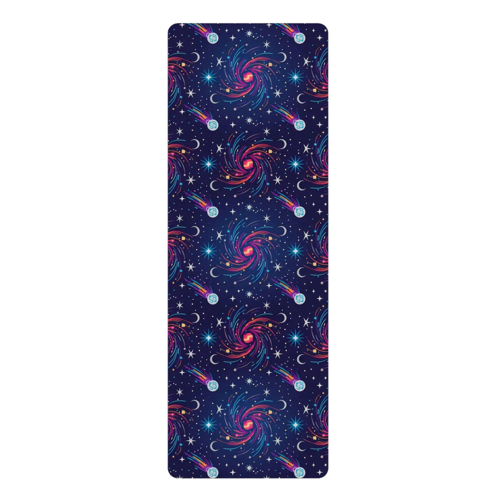 Galaxy Swirl Rubber Yoga Mat - Natural Rubber - Dipaliz