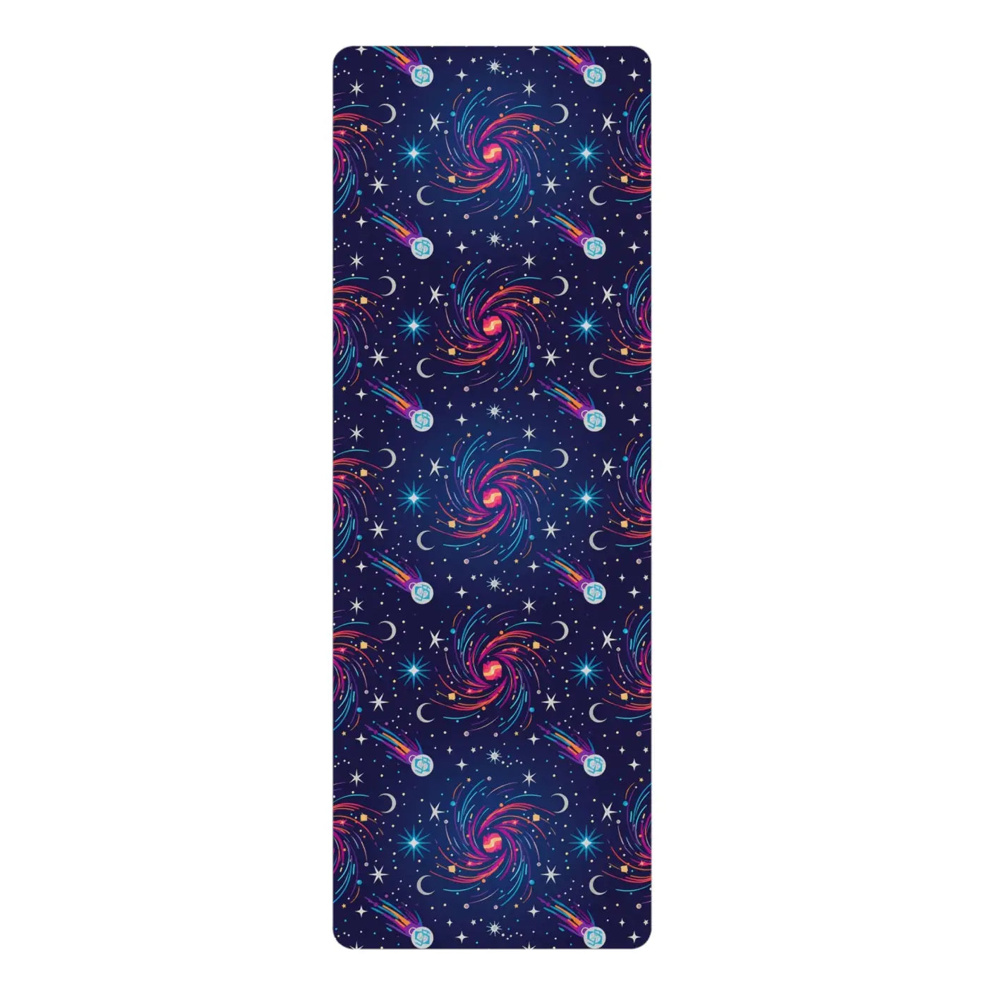 Galaxy Swirl Rubber Yoga Mat - Natural Rubber - Dipaliz