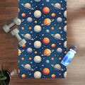 Cosmic Rubber Yoga Mat - Non-Slip Fitness Design - Dipaliz