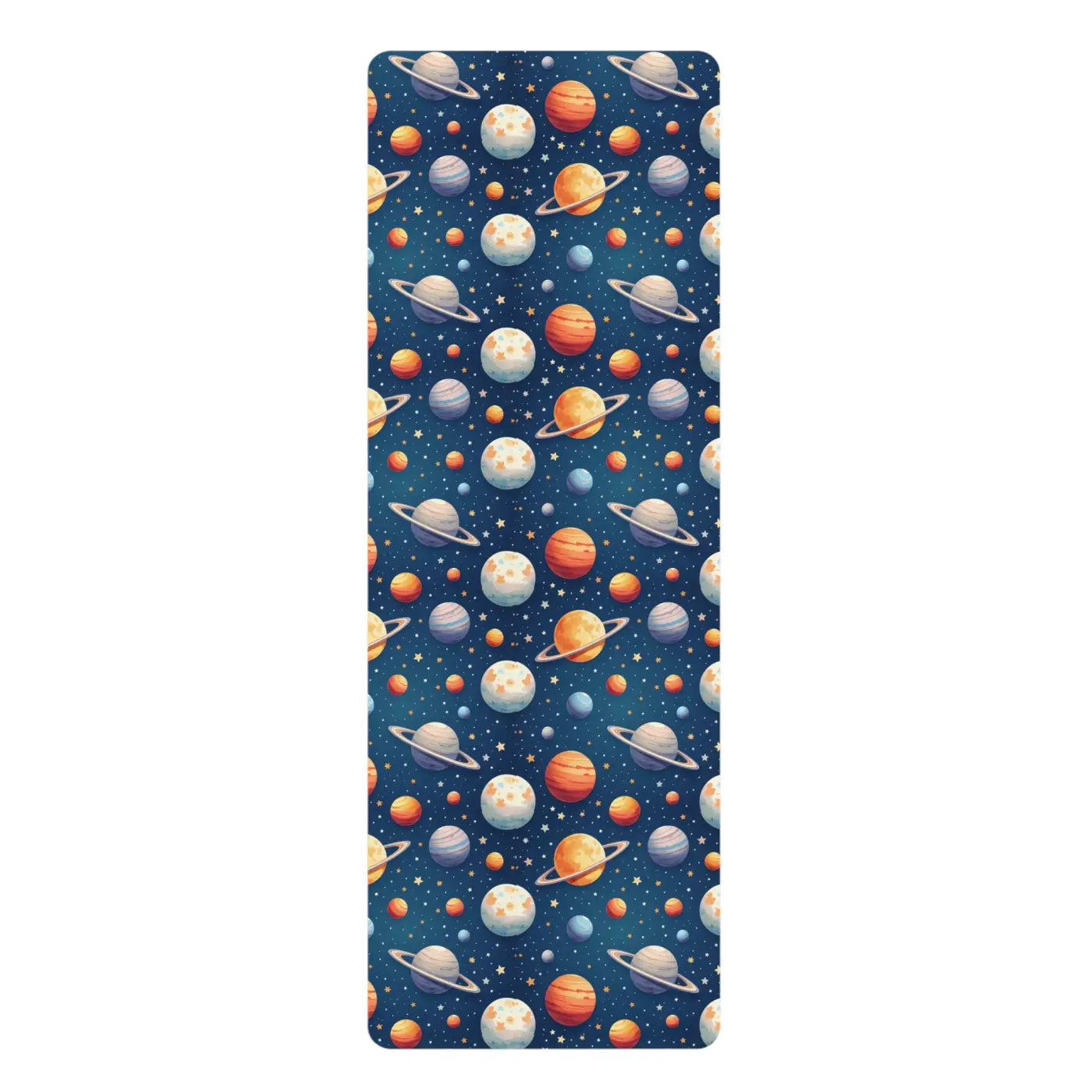 Cosmic Rubber Yoga Mat - Non-Slip Fitness Design - Dipaliz