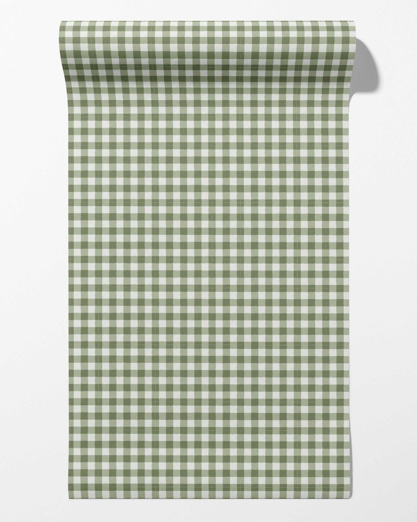 Garden Window Wallpaper in Pear Stem