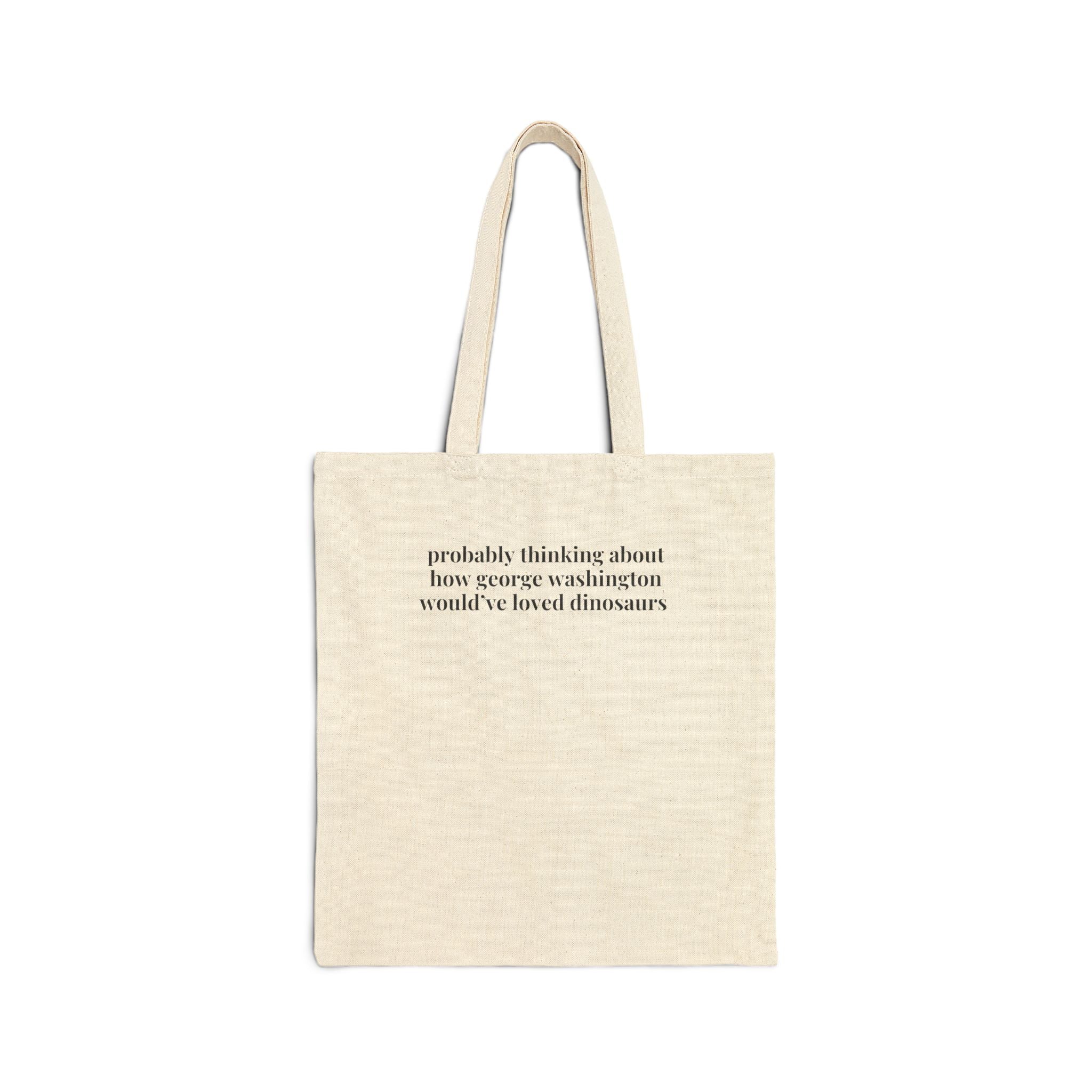 George Washington Dinosaur Tote