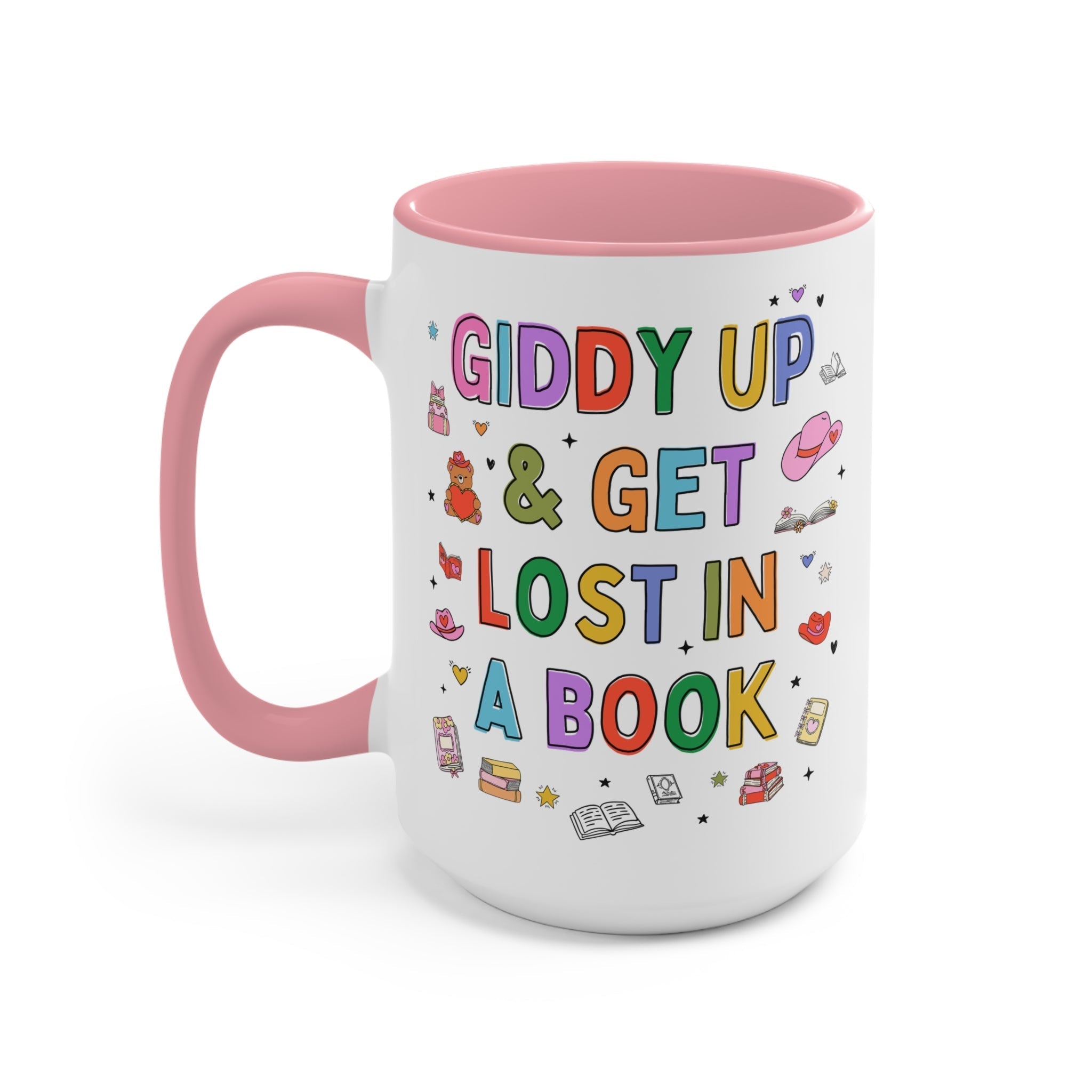 Giddy Up & Get Lost in a Book Mug