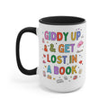 Giddy Up & Get Lost in a Book Mug