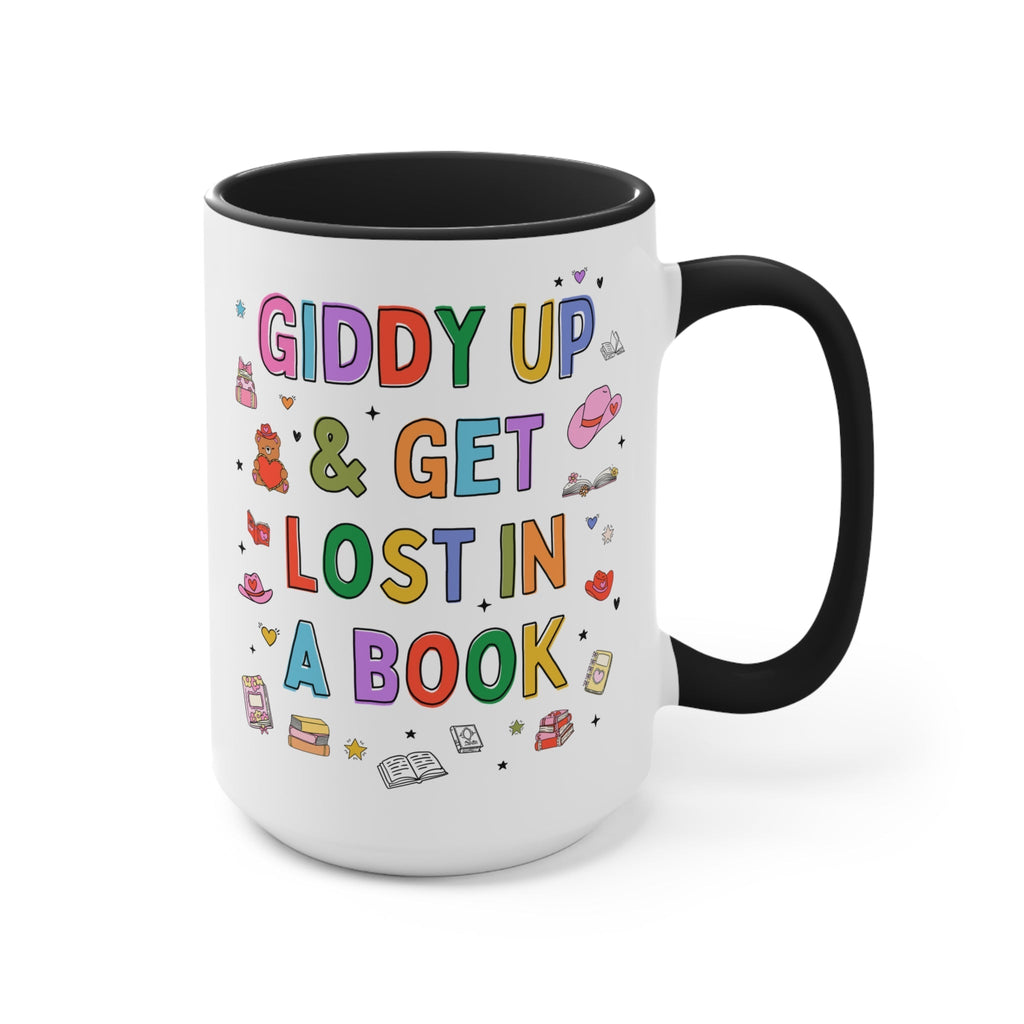 Giddy Up & Get Lost in a Book Mug