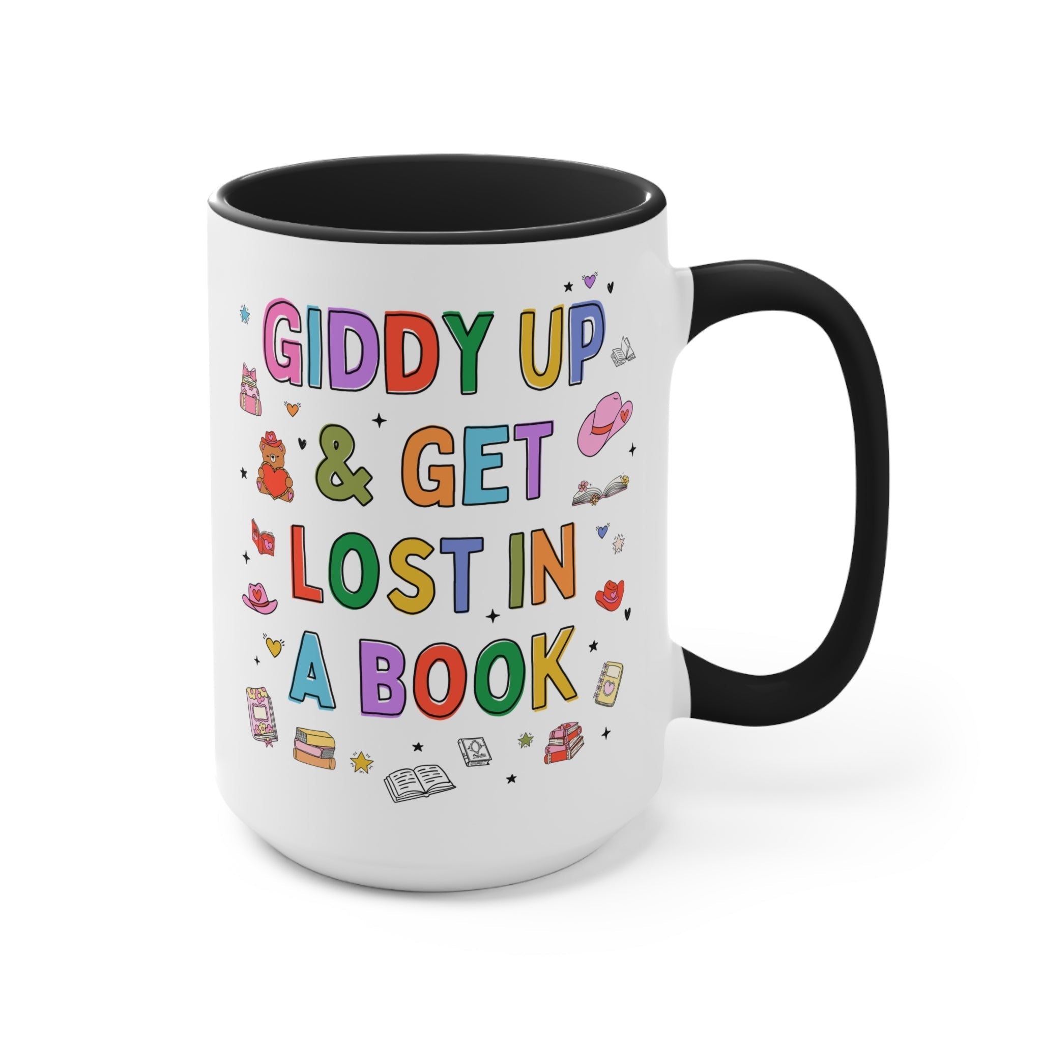 Giddy Up & Get Lost in a Book Mug