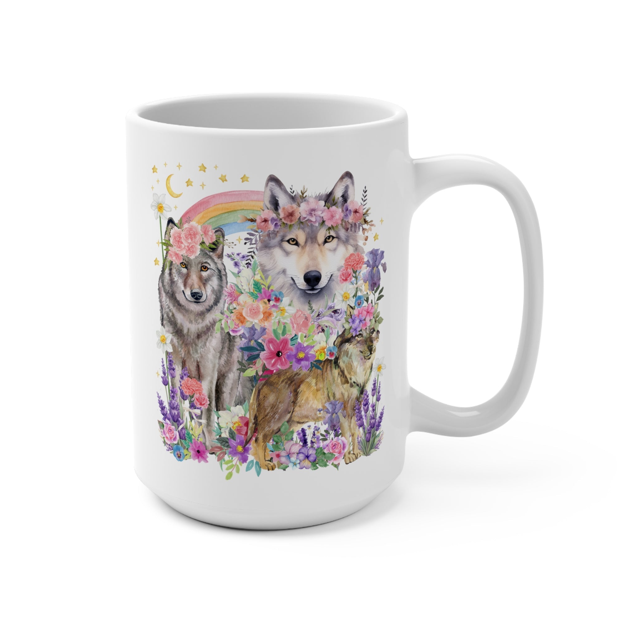 Goblincore Wolf Mug