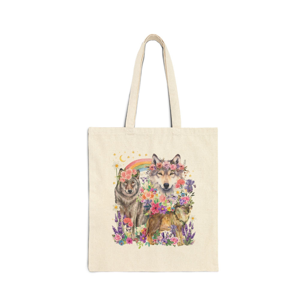 Goblincore Wolf Tote Bag