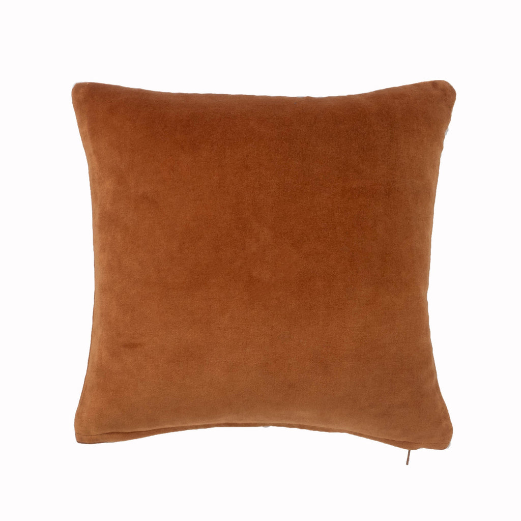 Golden Bee Silk Velvet Throw Pillow, 12" X 12"