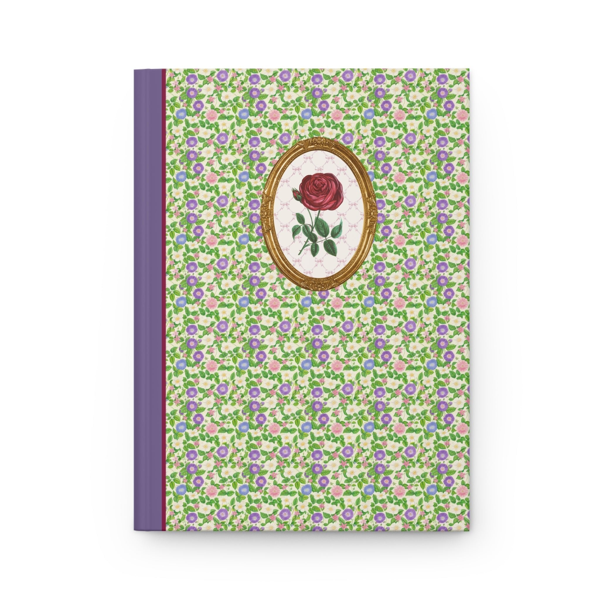 Green Floral Journal