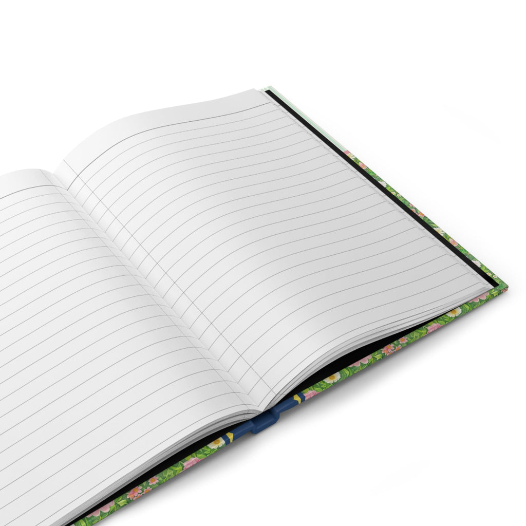 Green Flower Notebook: G