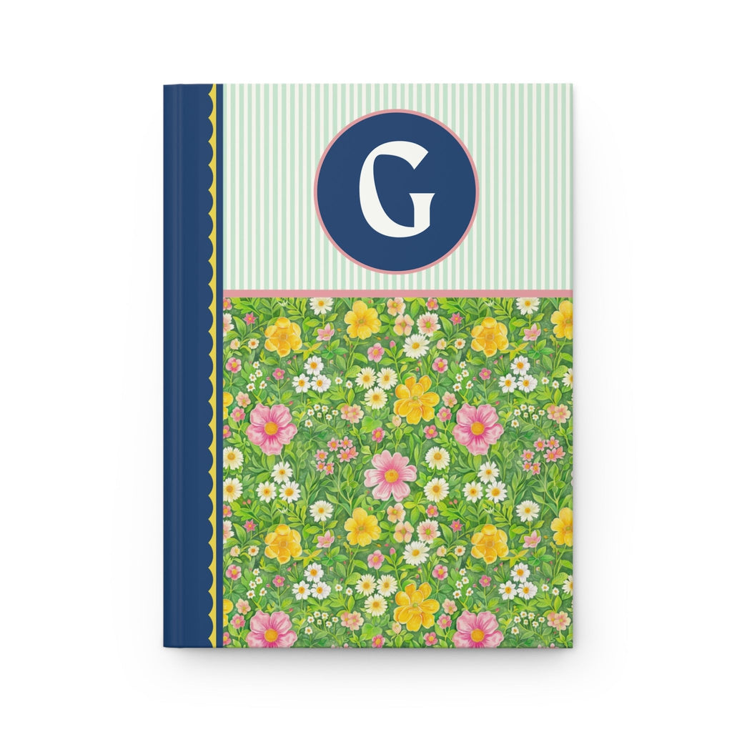 Green Flower Notebook: G