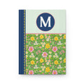 Green Flower Notebook: M
