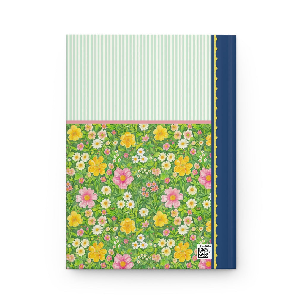Green Flower Notebook: O